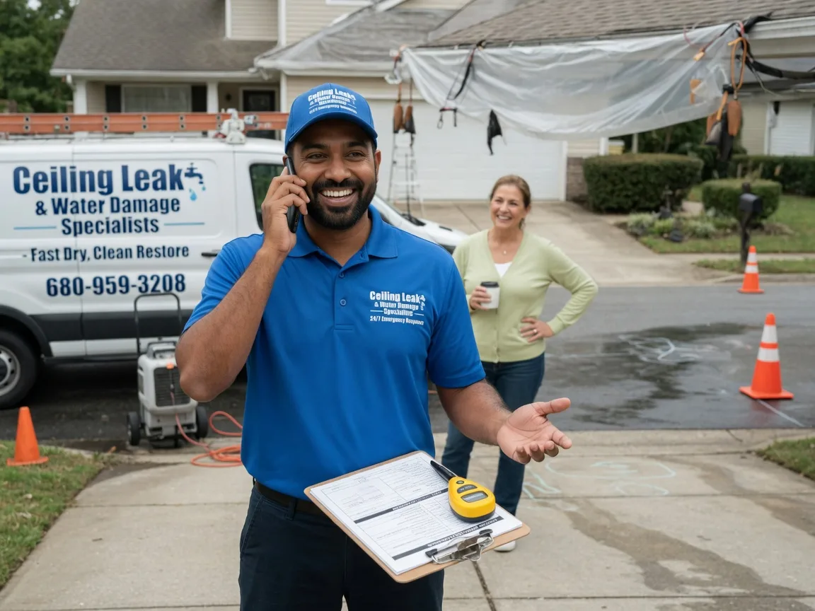 Ceiling Leak Cleanup Bath, SD FAQs